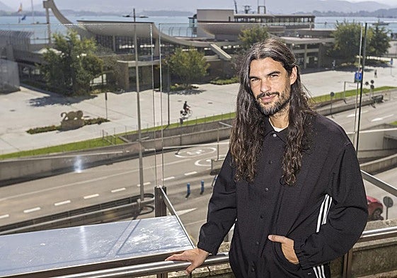 Oliver Laxe, este miércoles en Santander