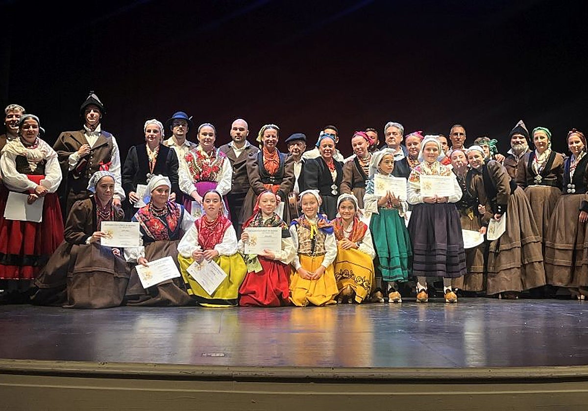 Ganadores del Certamen Folclórico de Reinosa.