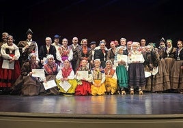 Ganadores del Certamen Folclórico de Reinosa.