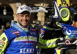 Lorenzo Santolino, piloto de Dakar