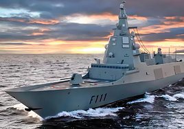 La huella cántabra en la fragata F-111