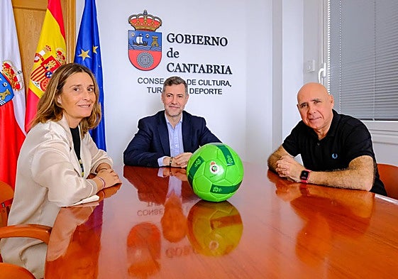 Susana Ruiz, Luis Martínez Abad y Manuel Higuera.