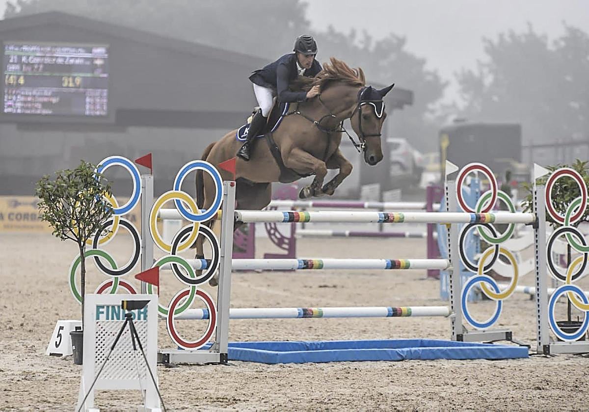 Kevin González de Zárate fue el ganador de la prueba reina, a lomos de Helsinki.