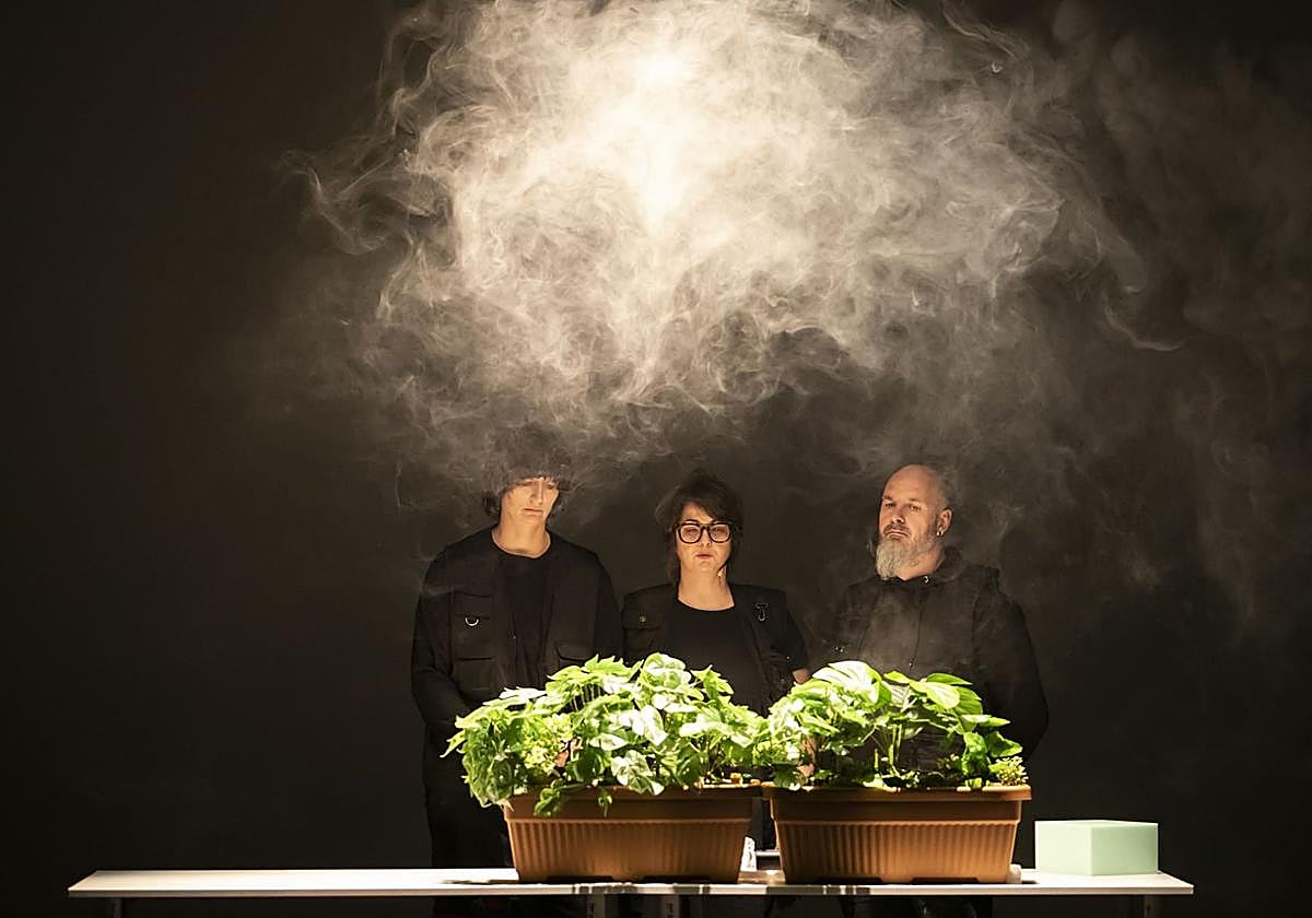 Una escena de la pieza performativa 'Progreso'.