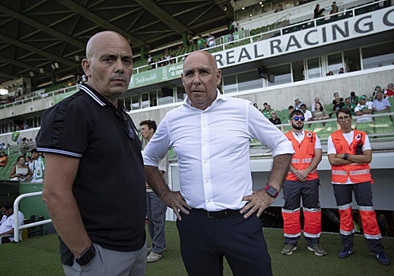 Chema Aragón y Manolo Higuera.