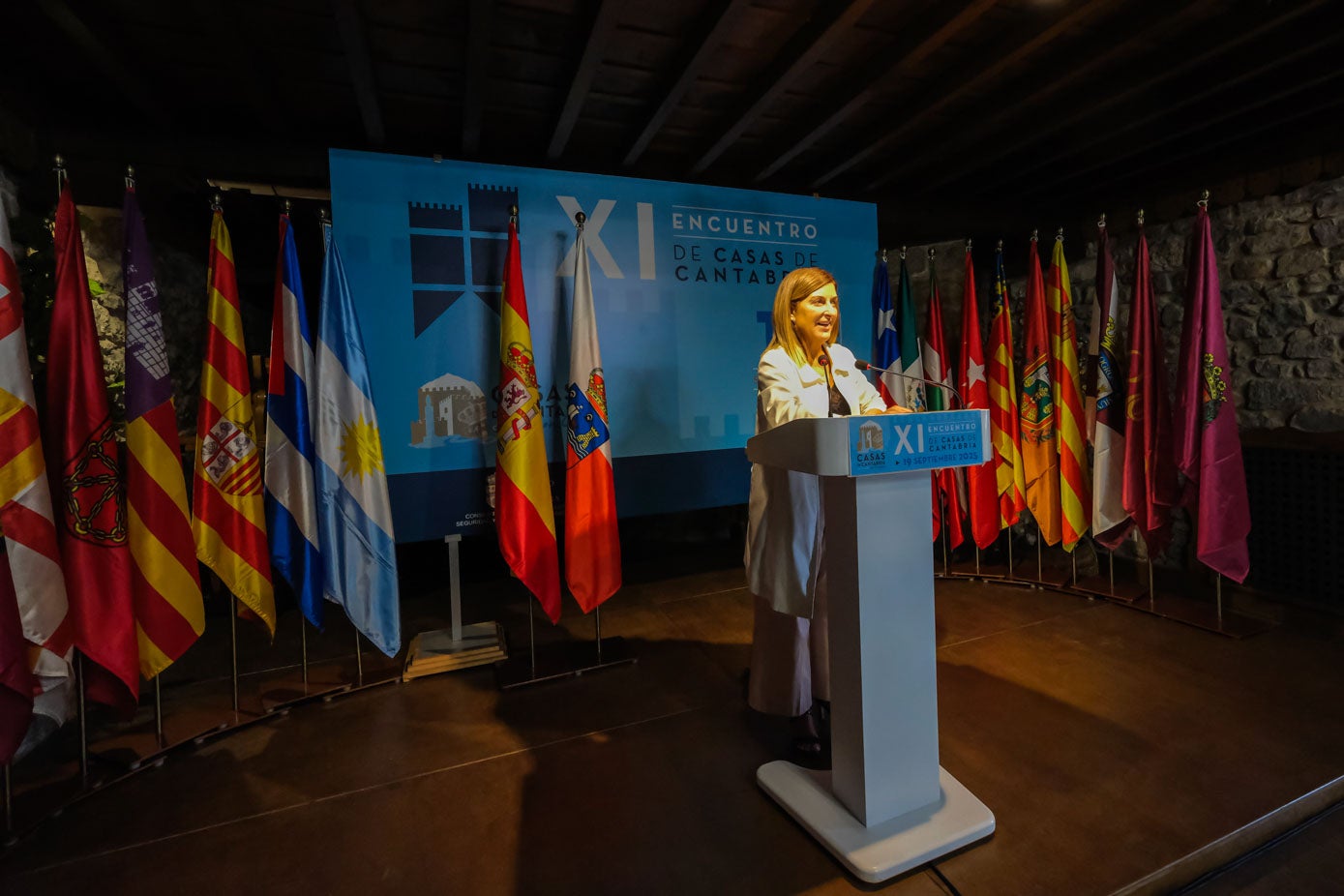 La presidenta de Cantabria, María José Sáenz de Buruaga.