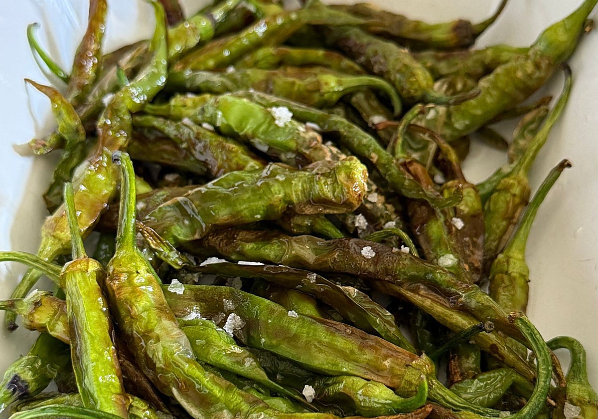 Piparras fritas de Forberry (Forestaciones Los Llanos).