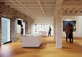 Recreación. Al menos dos muestras temporales al año se exhibirán en los 300 metros cuadrados de la sede ubicada en la céntrica calle santanderina Lope de Vega.