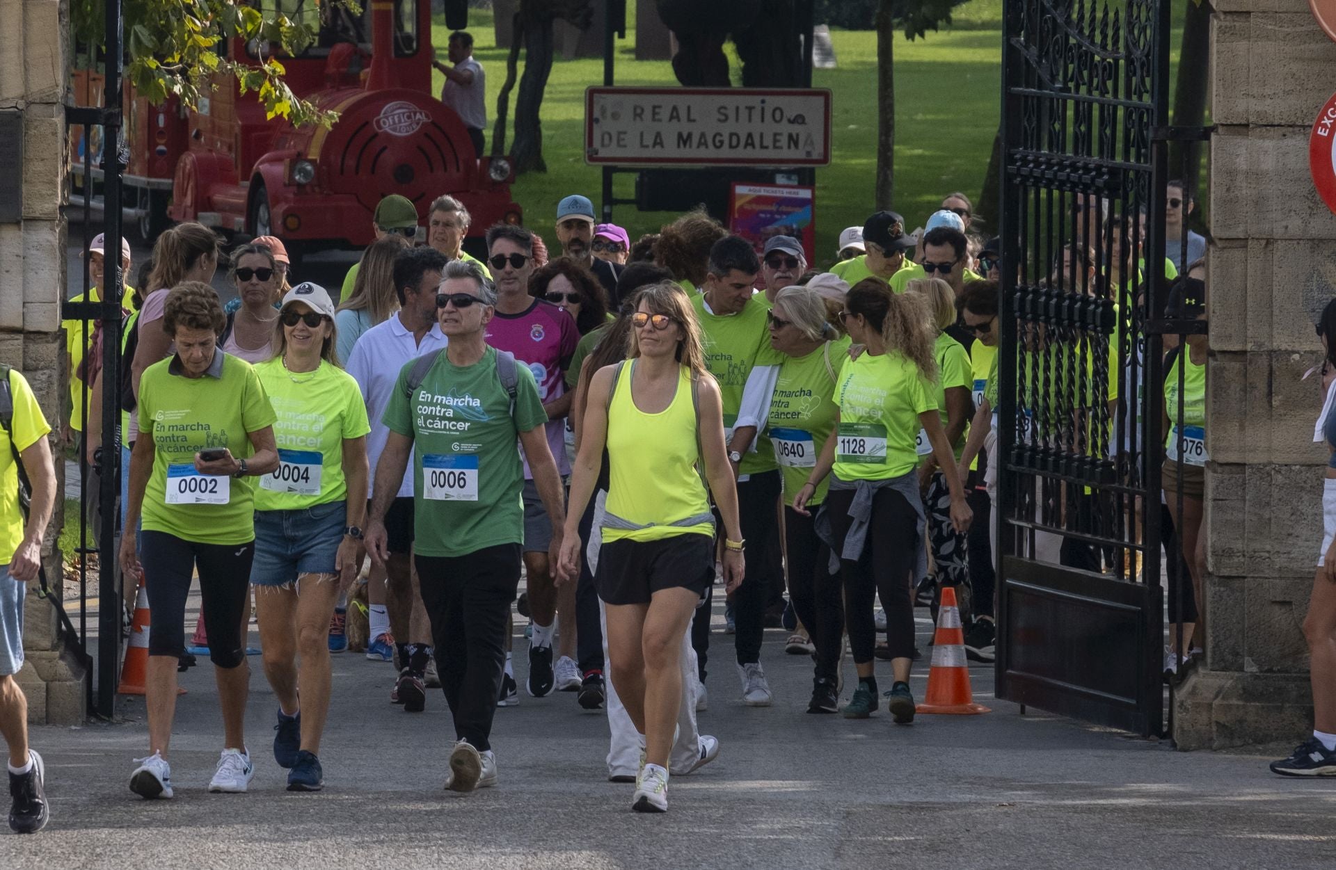 Han participado más de 1.200 personas en una marcha que ha recorrido un total de siete kilómetros.