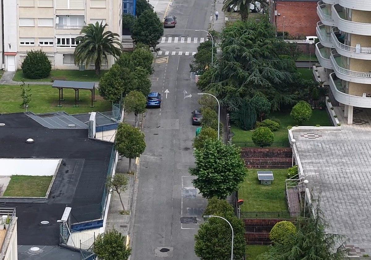 Avenida de Francia, una de las calles que el Consistorio plantea asfaltar el próximo año.