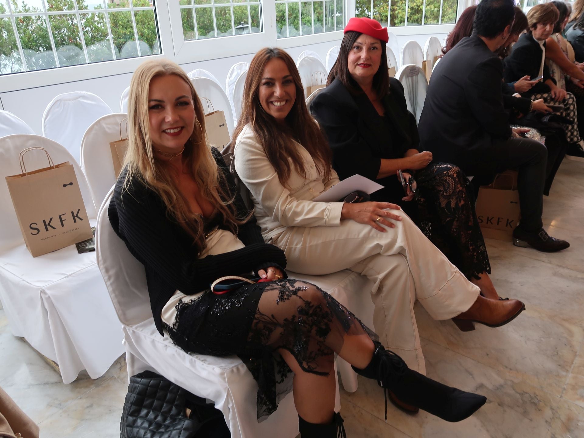 Laura González Quintana, Kakun Elosúa y Maribel Cabo.