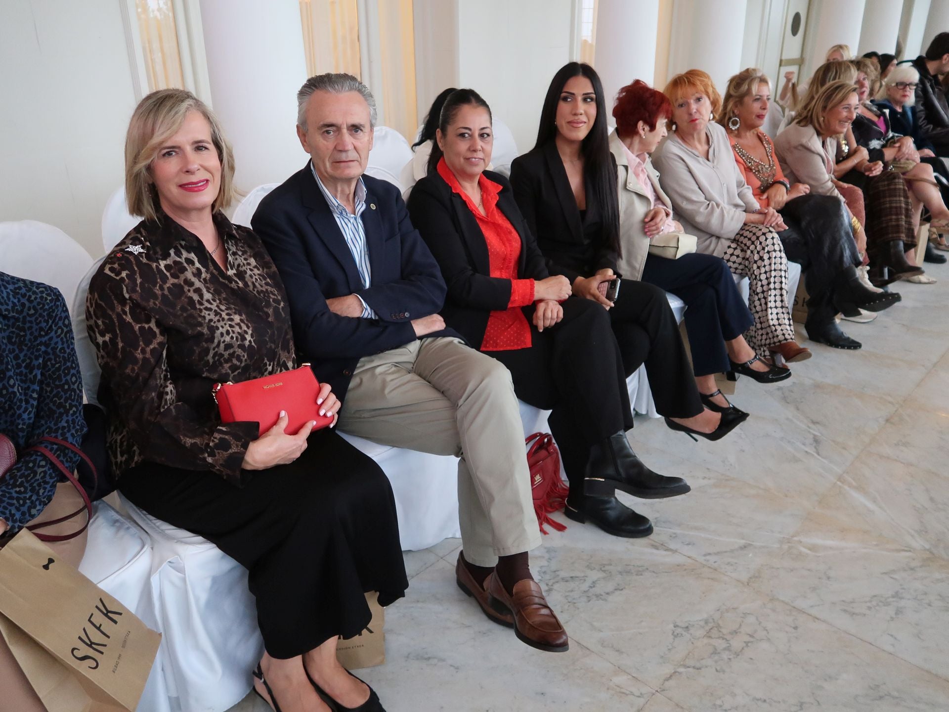 Montse Matilla, Justo Chamorro, Vanessa Aguilera y Lucía Aguilera.