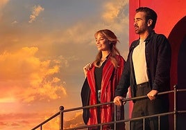 Margot Robbie y Colin Farrell.