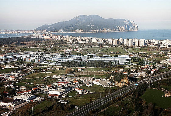 Infografía del proyecto del PSIR del Parque Empresarial y Empresarial de Laredo.