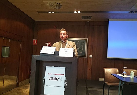 Martín Calonge, nuevo secretario general de la Federación de Servicios Públicos de UGT en Cantabria.