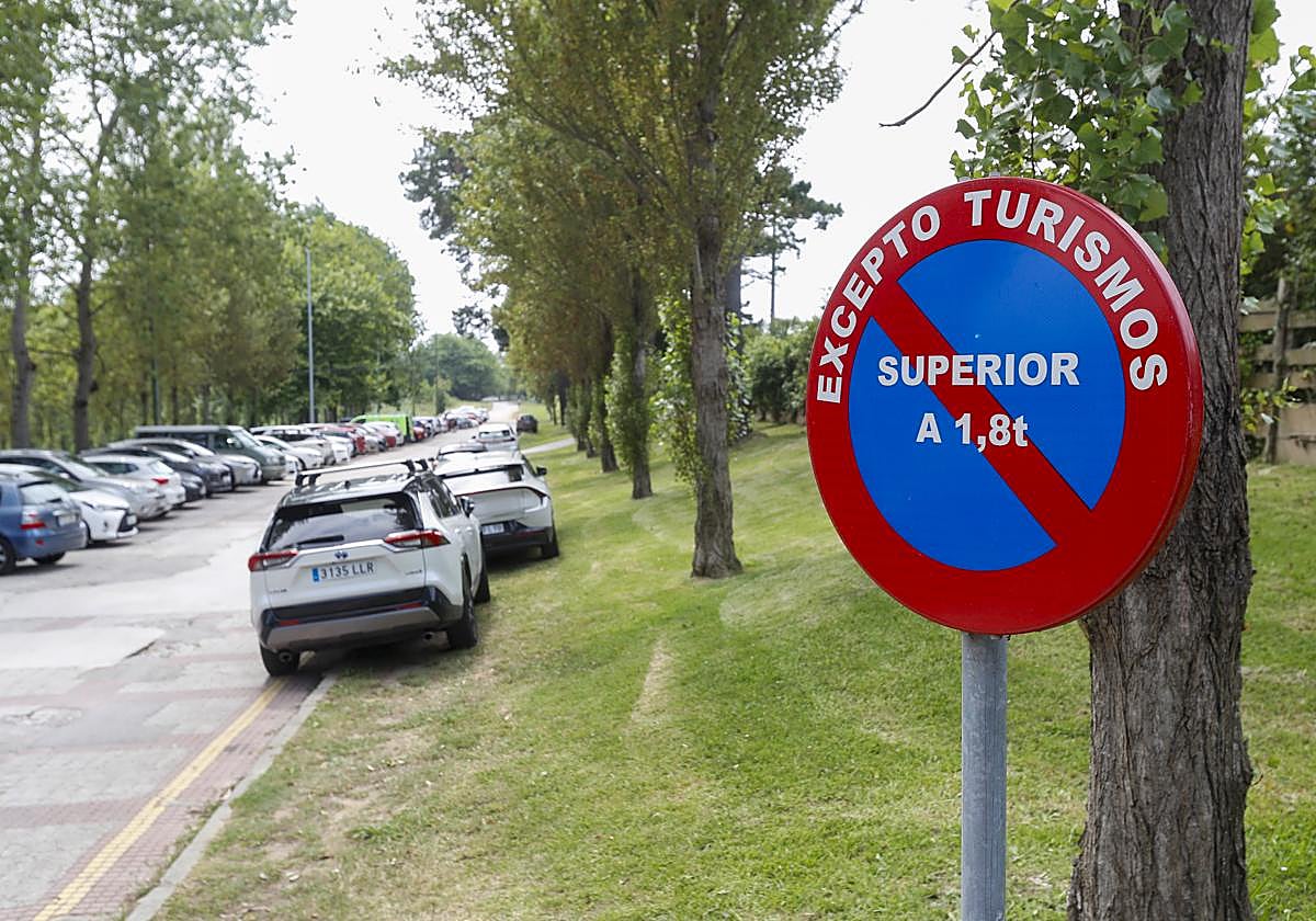 El espacio de Mataleñas en el que se iba a ejecutar el aparcamiento para autocaravanas.