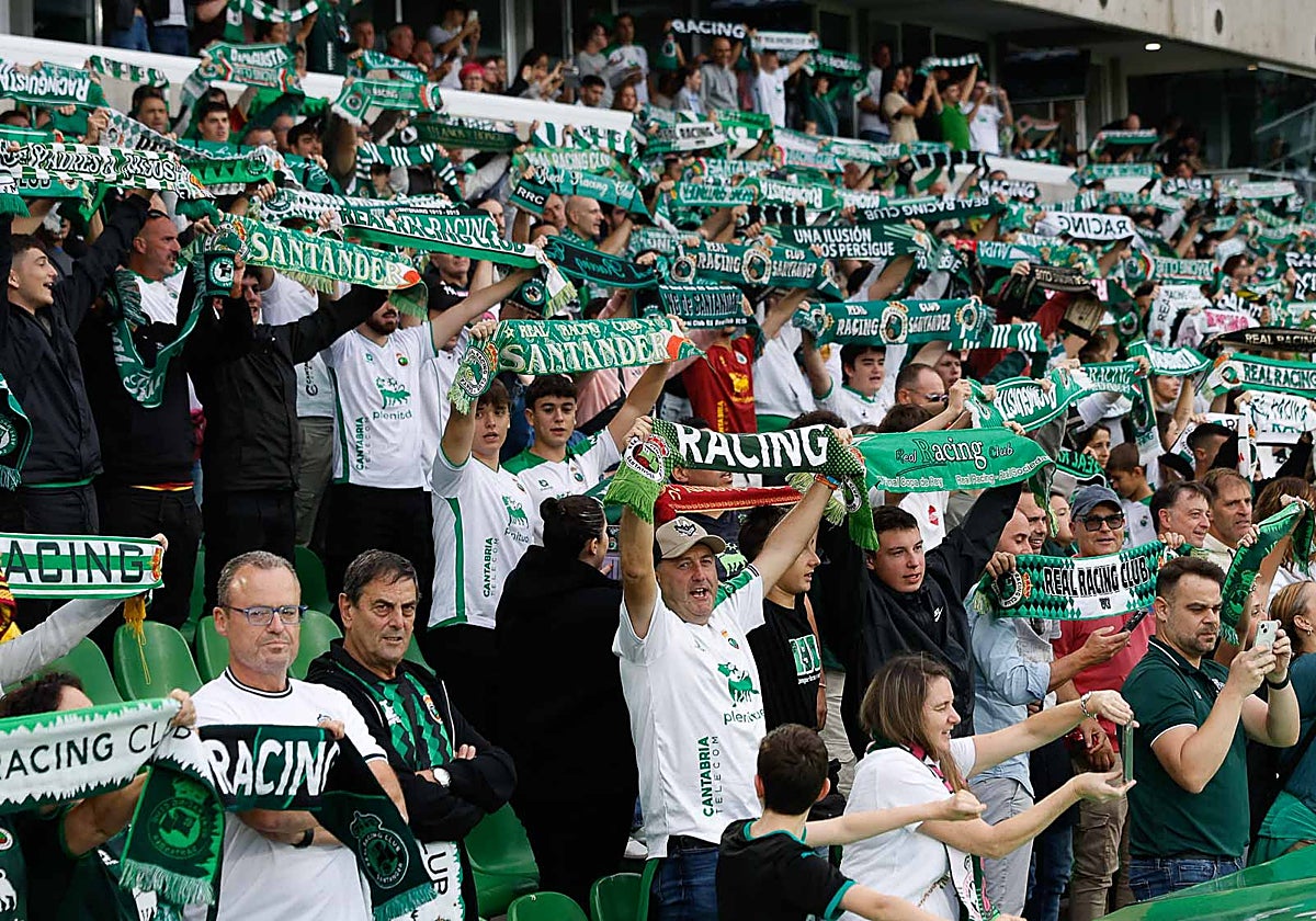 Las imágenes del Racing-Andorra