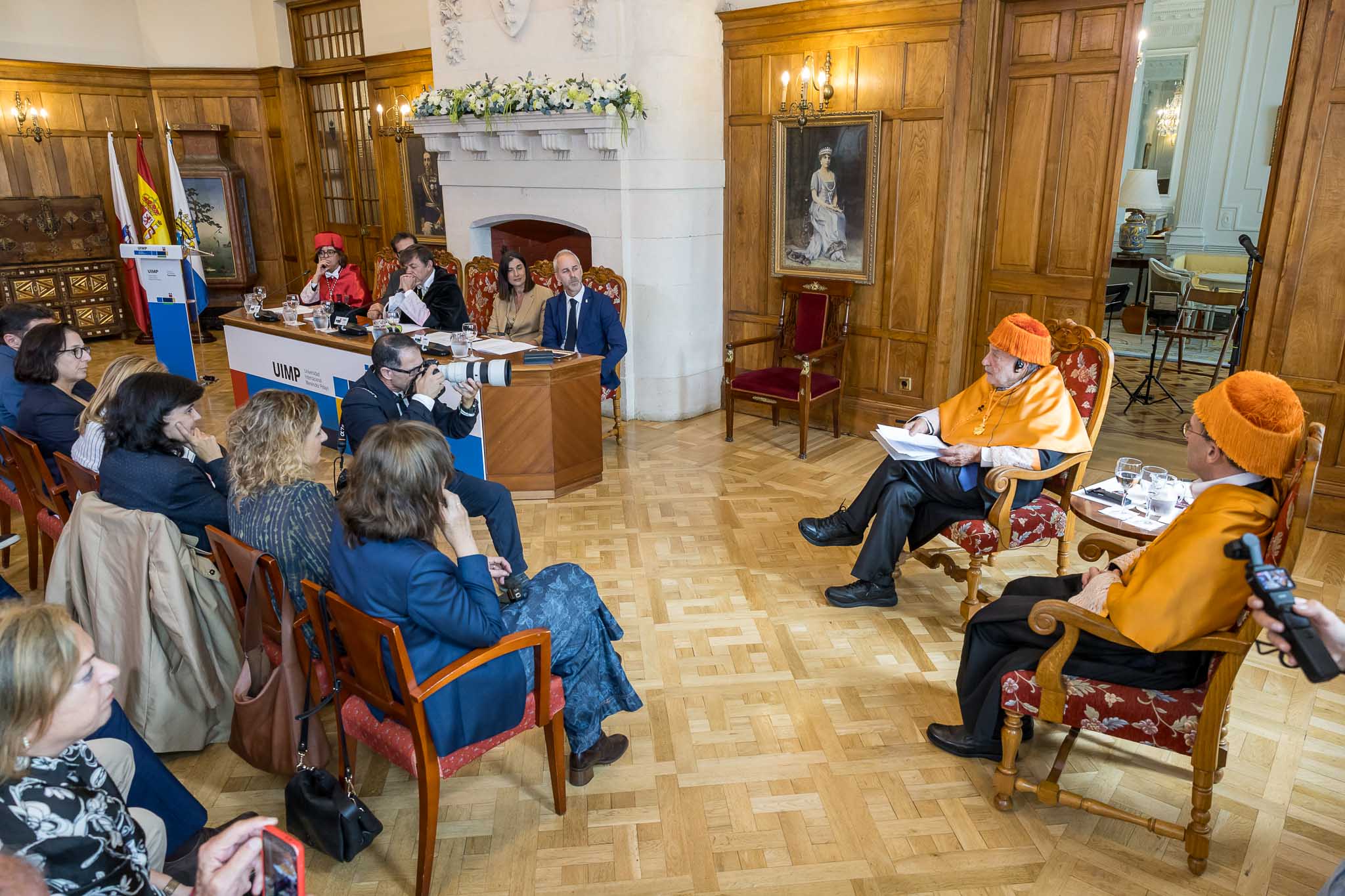 Vista general de la ceremonia.