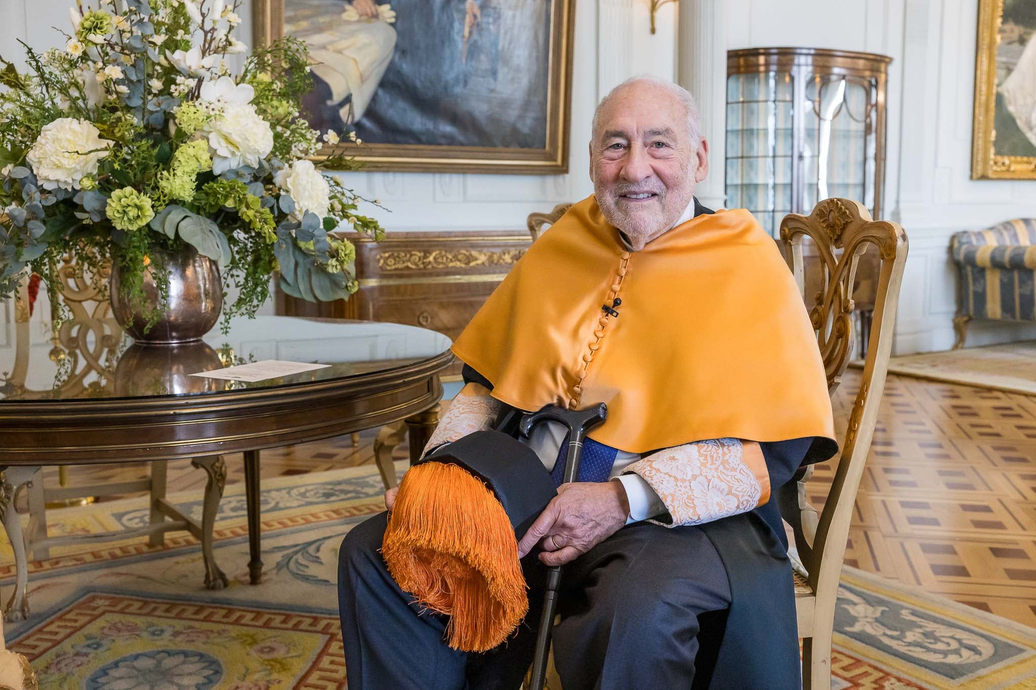 Joseph E. Stiglitz, profesor de la Universidad de Columbia, Premio Nobel de Economía en el año 2021.