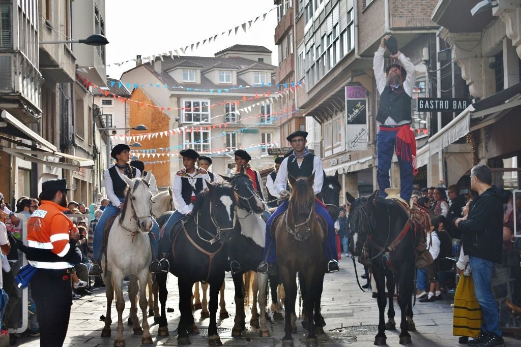 Los caballos y jinetes llamaron la atención, algunos especialmente.