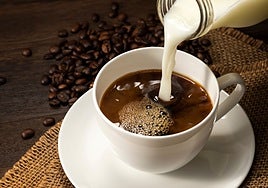 La leche es una gran aliada del café.