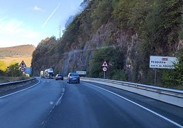 El tráfico ha vuelto a las Hoces de Bárcena