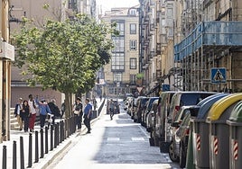 La calle Daoiz y Velarde es una de las incluidas en la Zona de Bajas Emisiones