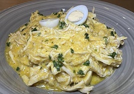 Ají de gallina.