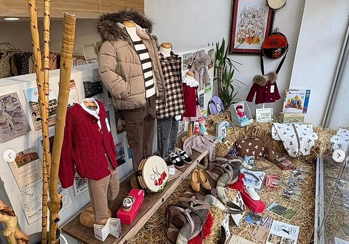 Escaparate ganador del concurso de la Asociación de Comerciantes de Reinosa.