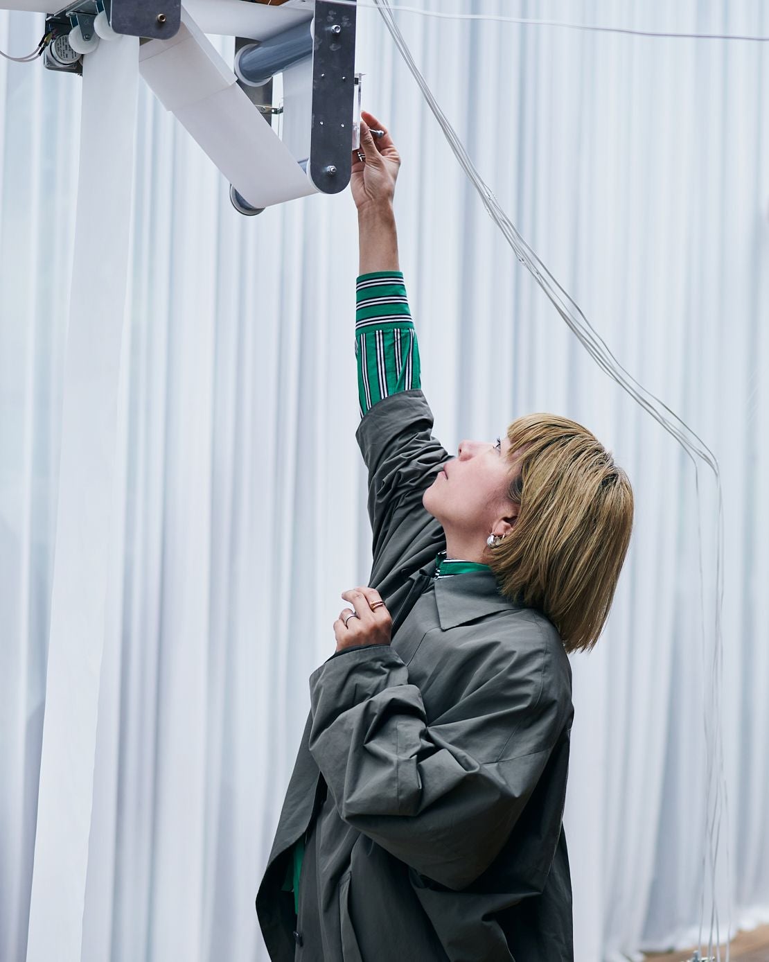 Retrato de Yuko Mohri.