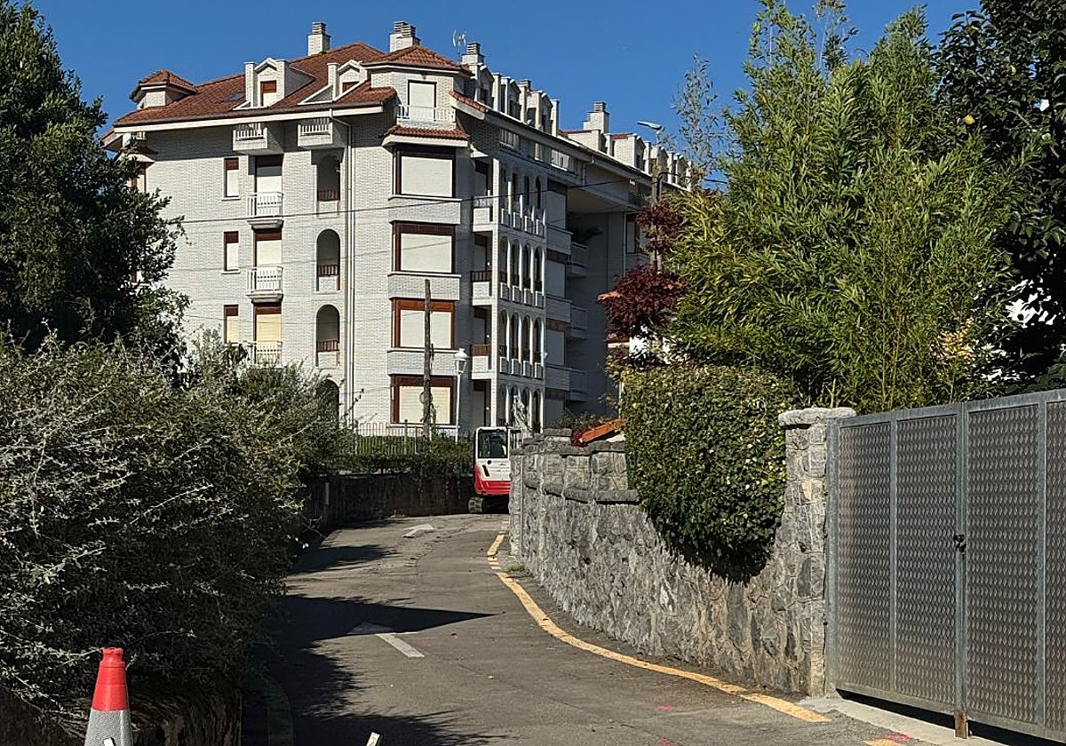 Calle El Cine, de Noja.