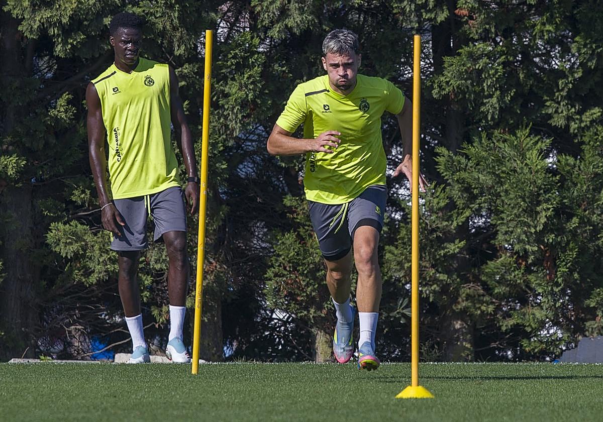 Maguette Guetye y Juan Carlos Arana.