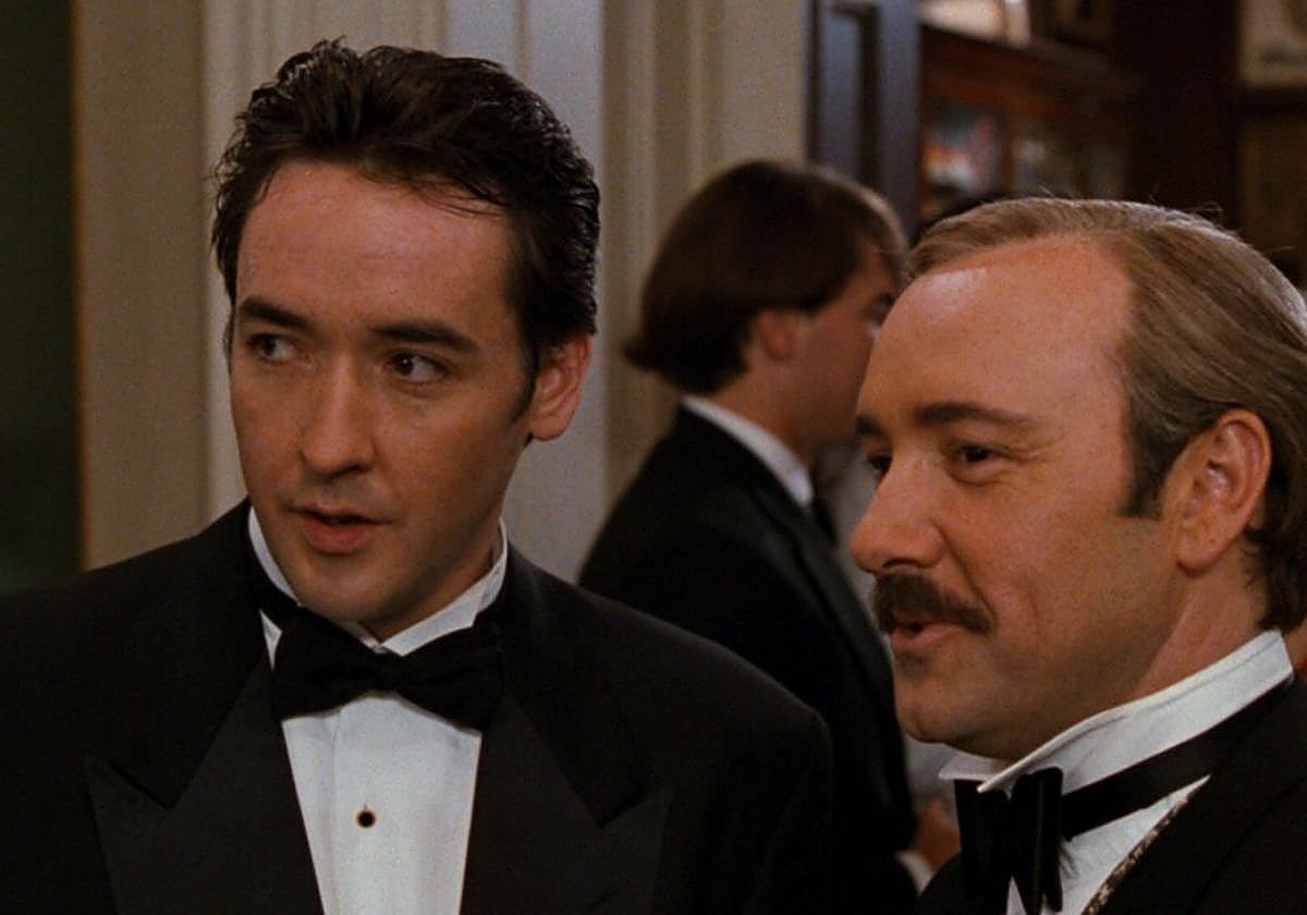 John Cusak y Kevin Spacey en el filme de Eastwood.