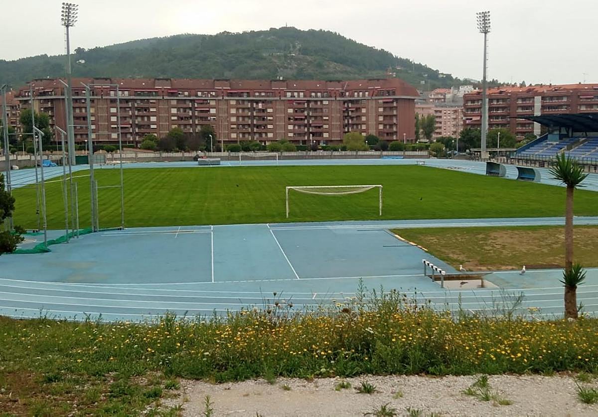 Vista del campo de Riomar.