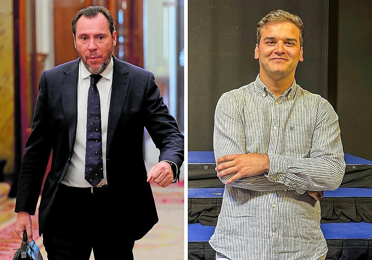 El ministro Óscar Puente, y el edil Mario González.