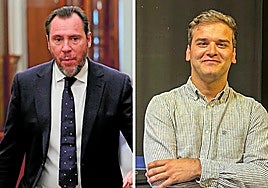 El ministro Óscar Puente, y el edil Mario González.