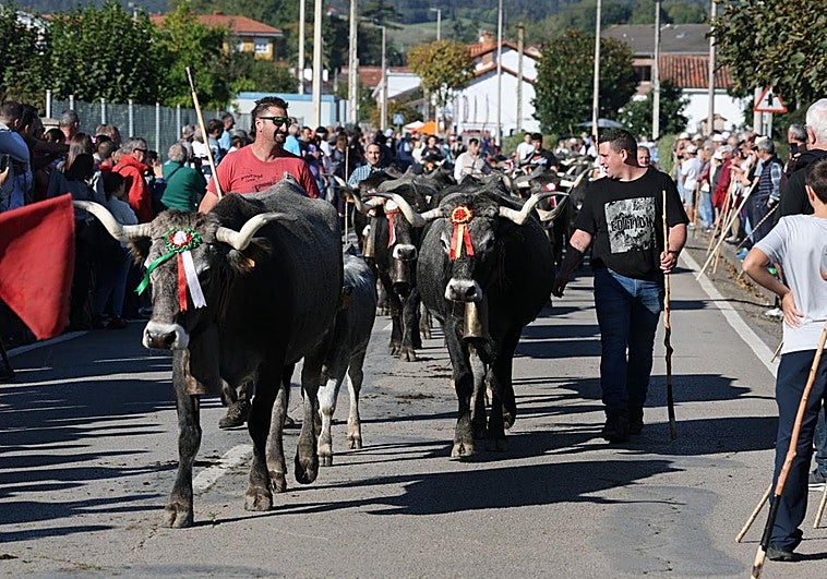 Los actos en Cabezón han comenzado a las diez de la mañana.
