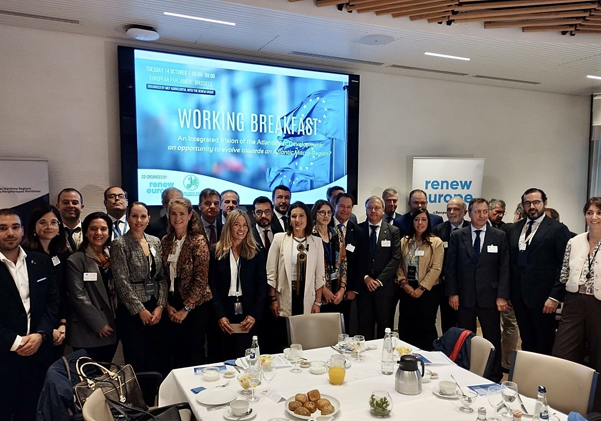 Participantes en el encuentro celebrado en Bruselas.