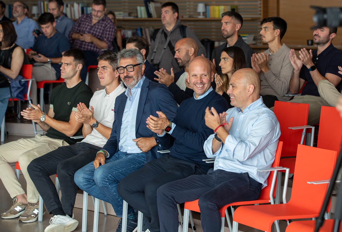 Mantilla, Íñigo, Víctor Diego, José Alberto López y Chema Aragón.