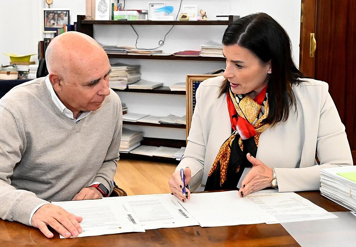 Manolo Higuera y Gema Igual.