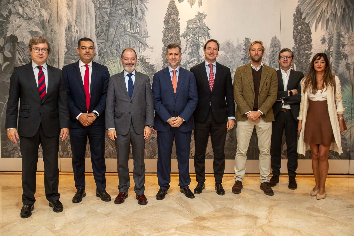 Francisco Artime, Juan José González, Rubén Calderón, Luis Martínez Abad, Roberto García, Felipe Piña, Félix Rubial y Rebeca Gómez.