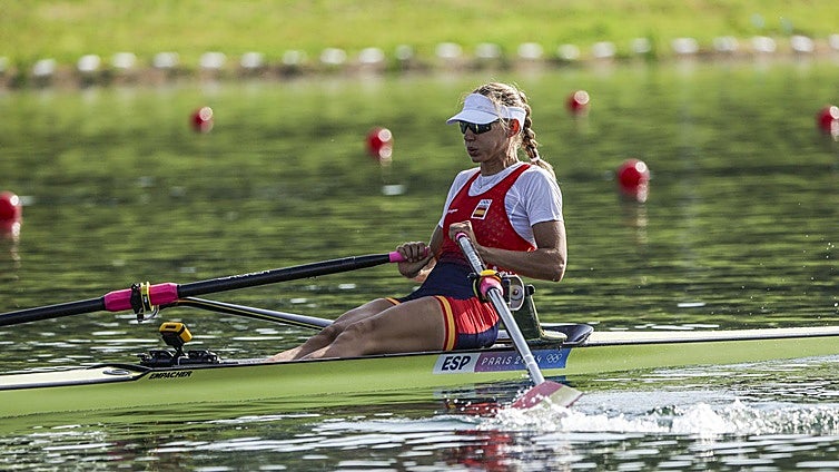 La astillerense Virginia Díaz pierde la beca del Basque Team