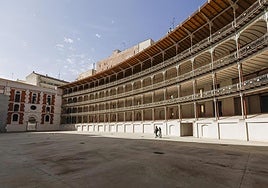 Vista del frontón madrileño Beti Jai, proyectado por el arquitecto montañés Joaquín de Rucoba (1849-1919).