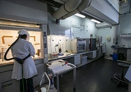 Trabajadora del Centro Tecnológico CTC de Cantabria.