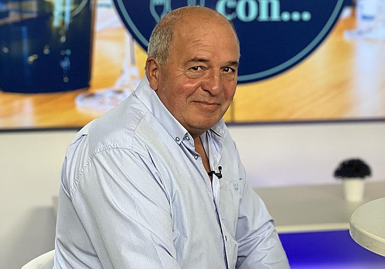 David Saiz, en las instalaciones de El Diario Montañés.