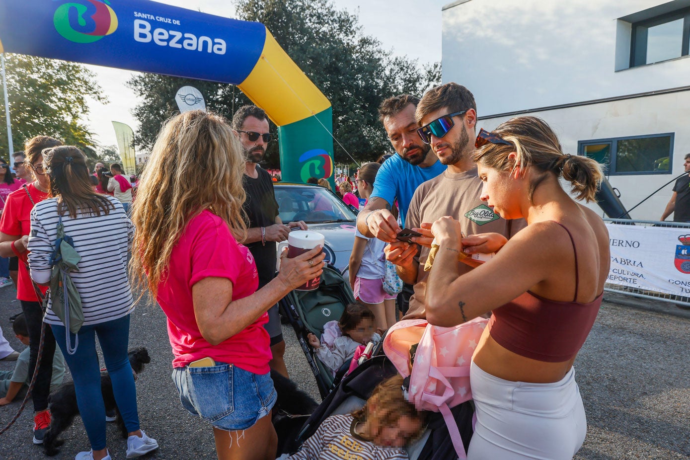 Familias enteras se animan cada año a participar.
