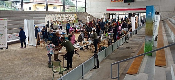 Asistentes a la primera edición de la feria, el año pasado.