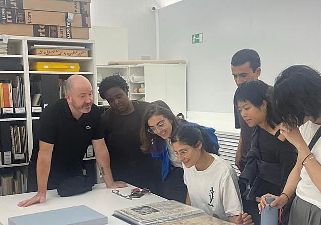 Manuel Segade, director del Reina Sofía, durante una actividad.