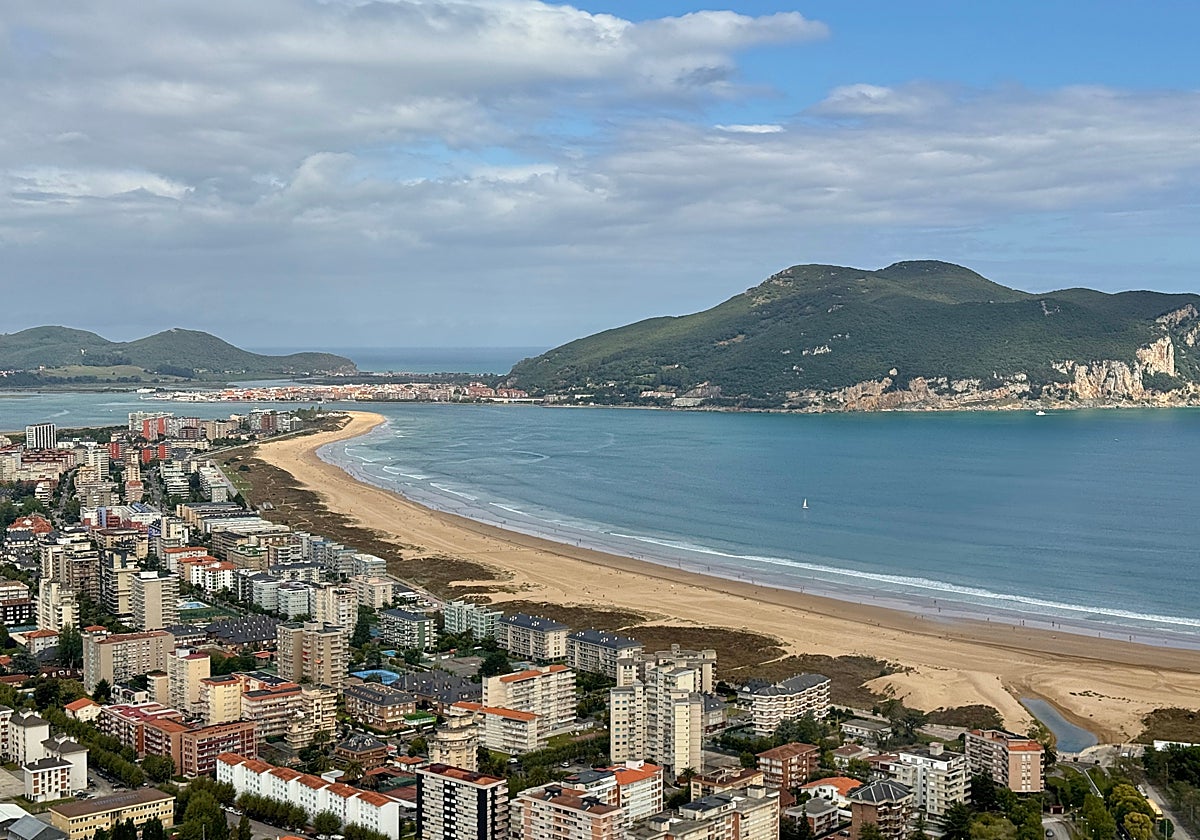 Panorámica de Laredo.
