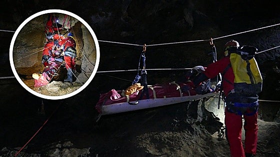 Rescates en cuevas y la asistencia sanitaria, claves del Congreso sobre espeleosocorro de Ramales de la Victoria